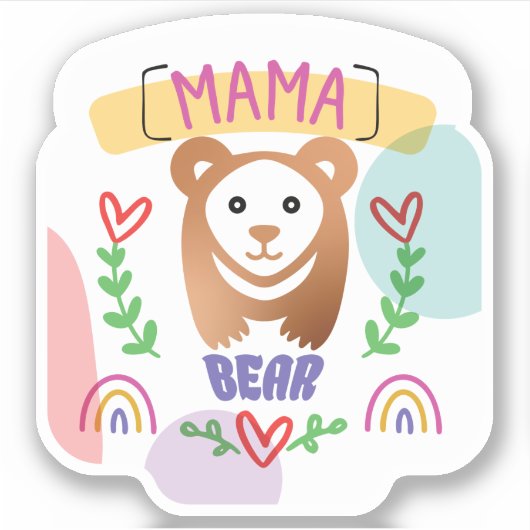 Mama Bear Cozy #3 シール (正面)