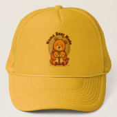 Mama Bear Mode – Cute Mother Bear Illustration キャップ (正面)