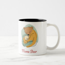 Mama Bear Mothers Day ツートーンマグカップ