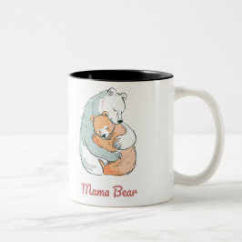 Mama Bear Mothers Day ツートーンマグカップ
