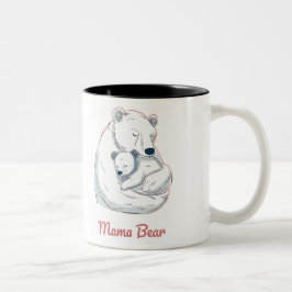 Mama Bear Mothers Day ツートーンマグカップ