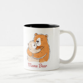 Mama Bear Mothers Day ツートーンマグカップ