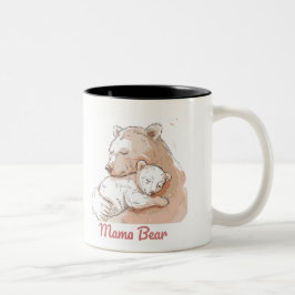 Mama Bear Mothers Day ツートーンマグカップ