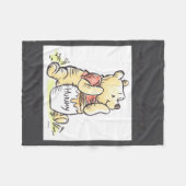 Mama Bear New Mom  フリースブランケット (正面(横))