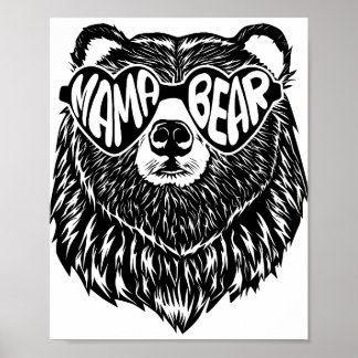 Mama Bear Png JPG Pdfファイル、MamaベビーBear ポスター