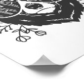 Mama Bear Png JPG Pdfファイル、MamaベビーBear ポスター (角)