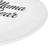 Mama Bear with Cubs Cute Family Bear カッティングボード (角)