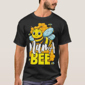 Mama Bee Family Bee First Bee Day Outfits  Tシャツ (正面)