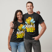 Mama Bee Family Bee First Bee Day Outfits  Tシャツ (ユニセックス)