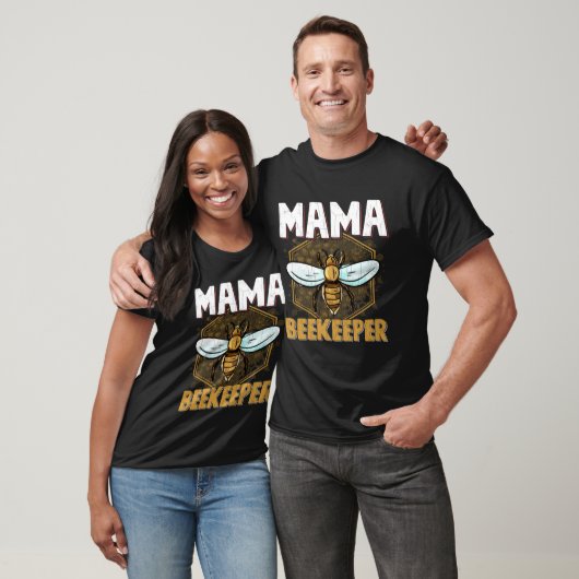 Mama Beekeeper Beekeing Apiar Honey Graphic Tシャツ (ユニセックス)