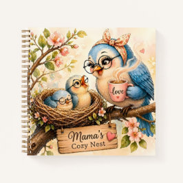 Mama Bird Spiral Notebook   ノートブック