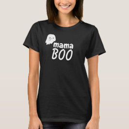 Mama BOO Halloween Cute Ghost Family Matching Tシャツ