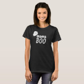 Mama BOO Halloween Cute Ghost Family Matching Tシャツ (正面フル)