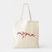 Mama Bow Tote Bag 2026 – Cute Minimalist Mama Bag, トートバッグ (裏面)