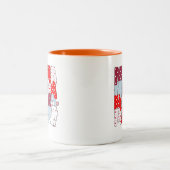 "MAMA" Bunny Love Stack Mag - Sweet Gift for Moms ツートーンマグカップ (中央)