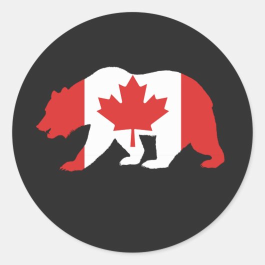 MAMA CANADA Tシャツ ラウンドシール (正面)