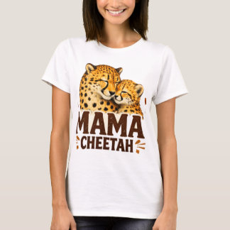 Mama Cheetah Tシャツ