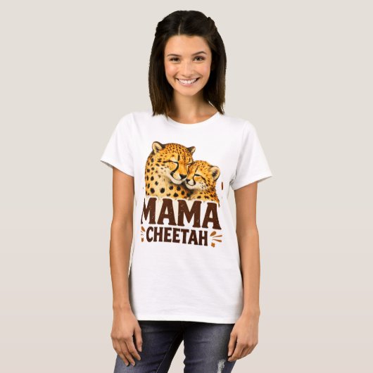 Mama Cheetah Tシャツ (正面フル)