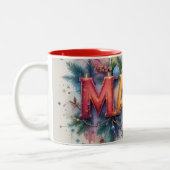 Mama Christmas Mug ツートーンマグカップ (左)