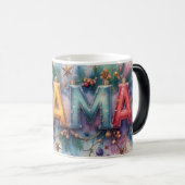 Mama Christmas ornaments モーフィングマグカップ (正面右)