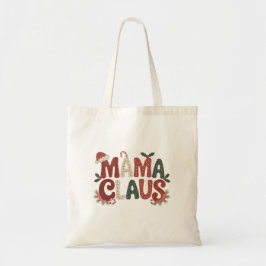 Mama Claus Christmas トートバッグ