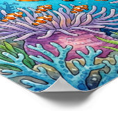 Mama Clownfish and Fry Nursery ポスター (角)