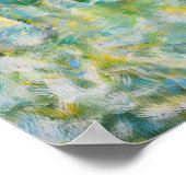 Mama Cow in the Country Blue Archival ポスター (角)