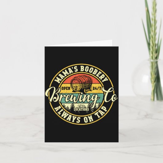 Mama Ery Breastfeeding Brewery New Mom Brewing Co カード (正面)