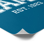 Mama Est 1923 Mom D Mothers Day Ized  ポスター (角)