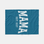 Mama Est 1937 Mom D Mothers Day Ized フリースブランケット (正面(横))