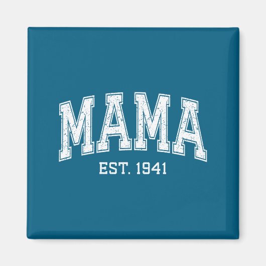 Mama Est 1941 Mom D Mothers Day Ized  マグネット (正面)