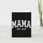 Mama Est 1942 Mom D Mothers Day Ized  カード (正面)