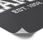 Mama Est 1952 Mom D Mothers Day Ized ポスター (角)