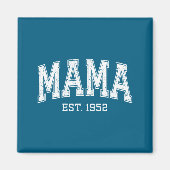 Mama Est 1952 Mom D Mothers Day Ized  マグネット (正面)