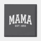 Mama Est 1955 Mom D Mothers Day Ized  マグネット (正面)