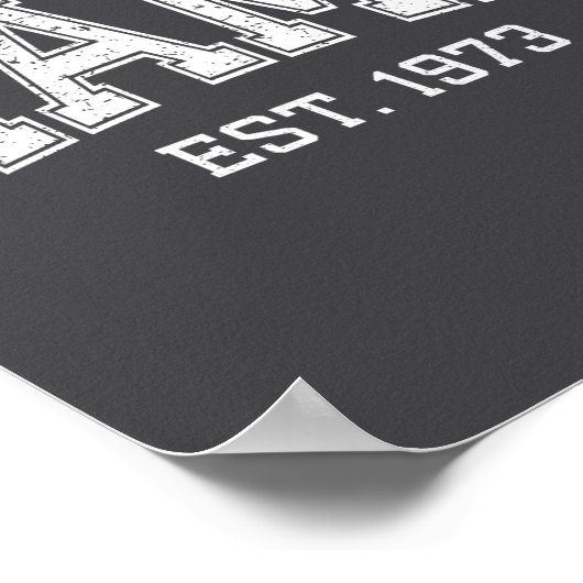 Mama Est 1973 Mom D Mothers Day Ized  ポスター (角)