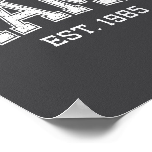 Mama Est 1985 Mom D Mothers Day Ized  ポスター (角)