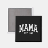 Mama Est 1986 Mom D Mothers Day Ized  マグネット (正面/裏面)