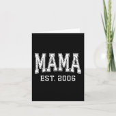 Mama Est 2006 Mom D Mothers Day Ized Premium Tri-b カード (正面)