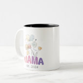Mama Est 2024 Mothers Day ツートーンマグカップ (正面左)
