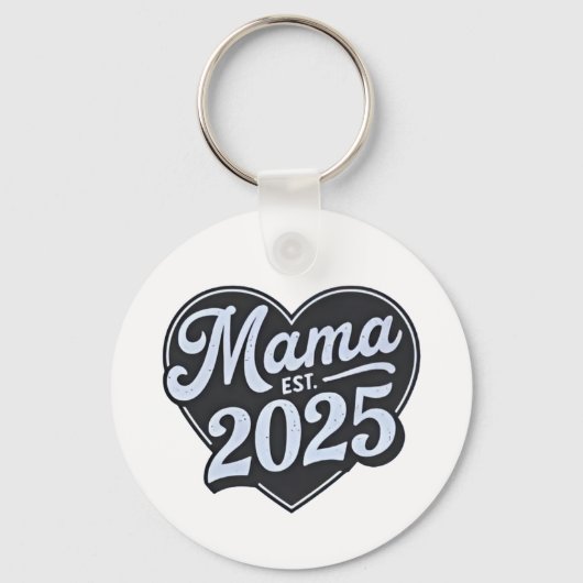 MAMA est 2025妊娠母親の日ママになる キーホルダー (正面)