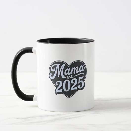 MAMA est 2025妊娠母親の日ママになる マグカップ (左)