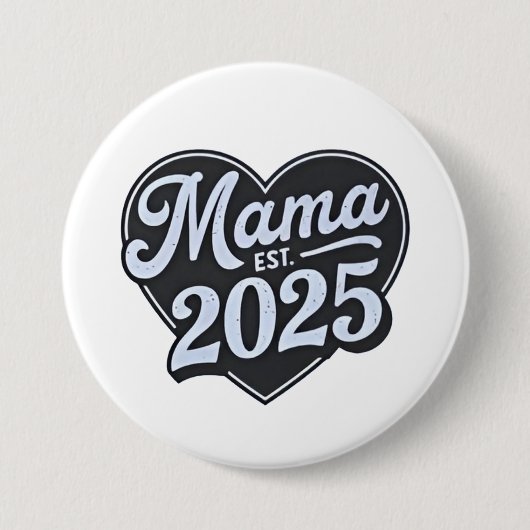 MAMA est 2025妊娠母親の日ママになる 缶バッジ (正面)