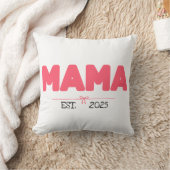 MAMA EST. 2025 – ママカスタムへの贈り物 クッション (ブランケット)