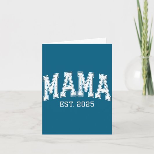 Mama Est 2025 Mom D Mothers Day Ized  カード (正面)