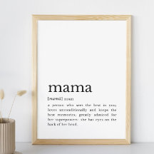 Mama Filipino Wall Art Philippinesポスター