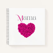Mama Floral Beautiful Mother’s Day, Birthday Gift  ノートブック (正面)