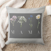 MAMA Floral Botanical Elegant Mother's Day Gift  クッション (ブランケット)