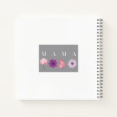 Mama, Floral Butterfly mothers day and birthday ノートブック (裏面)
