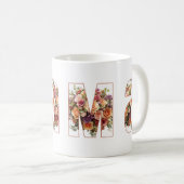 Mama Floral Coffee Mug コーヒーマグカップ (正面右)